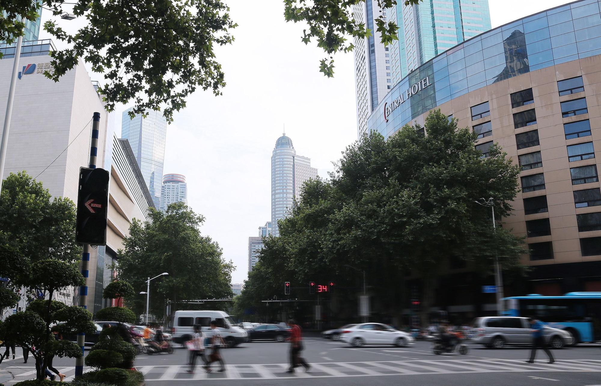 Nanjing Central Hotel Zewnętrze zdjęcie